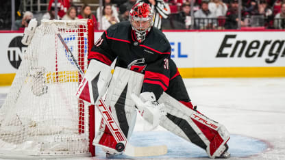 Frederik Andersen shuts out Washington Capitals in Carolina Hurricanes game 3 win