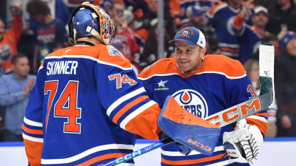 Edmonton goalies Stuart Skinner Calvin Pickard playing status game 4 vs Dallas