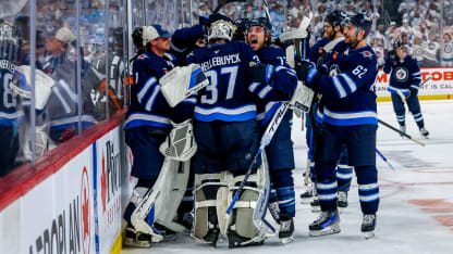 Winnipeg Jets road from WHA to NHL playoffs West 2nd Round