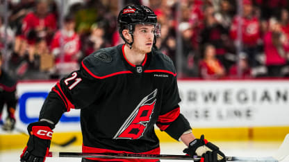 Alexander Nikishin making NHL debut for Carolina Hurricanes in Game 5