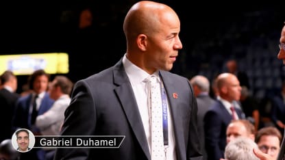 Iginla badge Duhamel