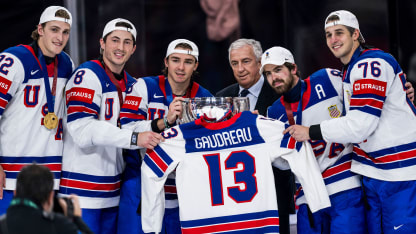 United States honors Johnny Gaudreau after winning gold medal at World Championship