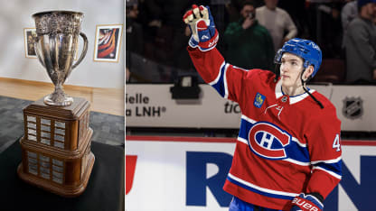 Lane Hutson joins elite group in Montreal with 2025 Rookie Award win