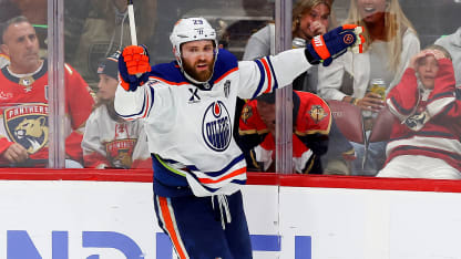 Oilers Leon Draisaitl repeats OT heroics with record-breaking goal to even Stanley Cup Final
