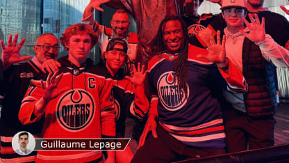 Georges Laraque, l’éternelle vedette des Oilers d'Edmonton finale Coupe Stanley