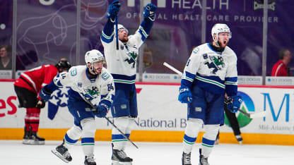 Abbotsford Canucks Charlotte Checkers Calder Cup Finals Game 1 recap June 13
