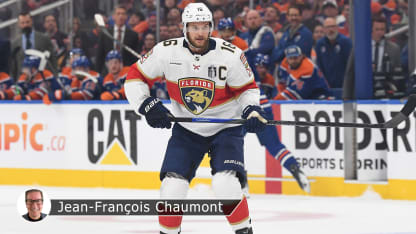 Barkov capitaine service équipe Panthers finale