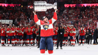 Florida Panthers 2025 Stanley Cup handoff order