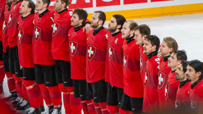 Hischier Siegs Swiss anthem