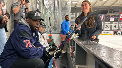 Subban on bench