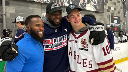 Subban pose Hagens