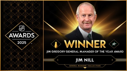ill of Stars surprised with General Manager of Year Award at team dinner | Pro Hockey News