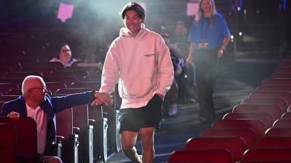 Repêchage Aidan Park joueur shorts personne n’attendait