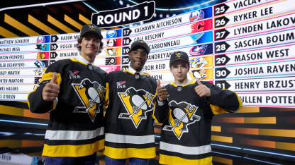 Penguins 3 first round picks 2025 draft