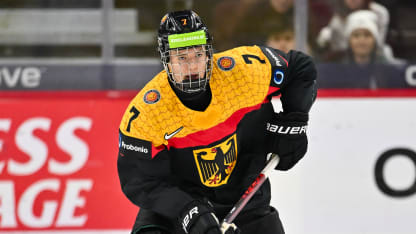 Germany v Latvia: Group A - 2025 IIHF World Junior Championship