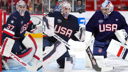 Hellebuyck, Oettinger et Swayman : Quand rivalité et camaraderie vont de pair