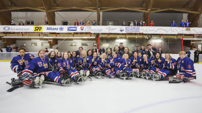 US Women's Sled Hockey Team Photo