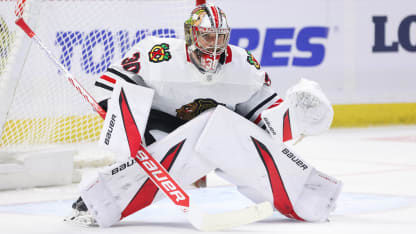 Spencer Knight signs 3 year contract extension with Chicago Blackhawks