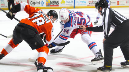 Rookie Series Wrapup: Flyers Split With Rangers