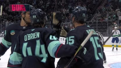 VAN@SEA: Hayden scores goal against Ty Young