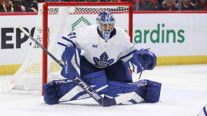 Toronto goalie Stolarz to carry burden while Woll is on leave of absence