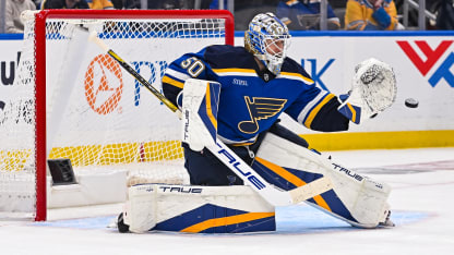 Jordan Binnington aiming to be in goal for Canada at Olympics
