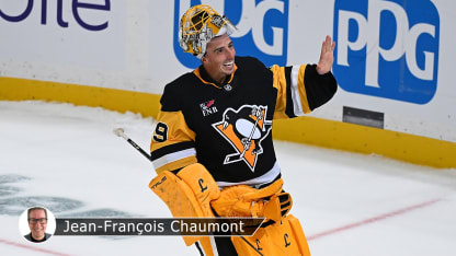 Penguins Pittsburgh Marc-André Fleury dernier au revoir