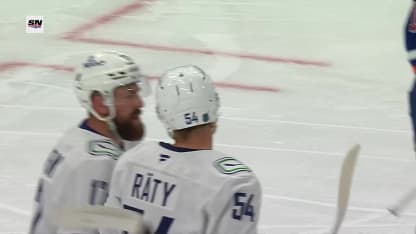 Räty laukoo komean kavennuksen