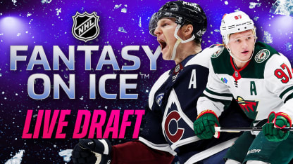 nhl fantasy on ice draft live mock draft youtube show 2025-26
