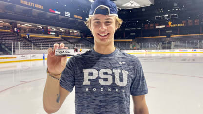 Gavin McKenna scores 1st NCAA goal for Penn State