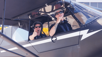 Strome Has Flight of a Lifetime with Pacific Airshow