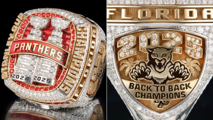 Florida Panthers receive Stanley Cup rings for championship