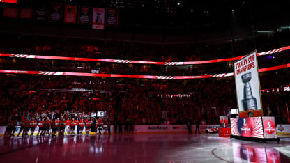 Florida Panthers raise 2nd Stanley Cup banner prior to 2025 home opener