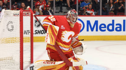 Calgary Flames Dustin Wolf greatest save candidate