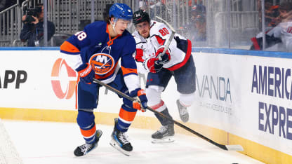 Washington Capitals New York Islanders game recap October 11 2025