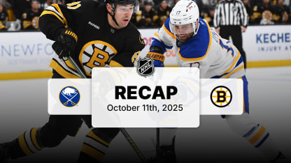 Spielbericht: BOS 3, BUF 1