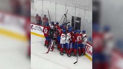 Montreal Canadiens show Lane Hutson love after new contract