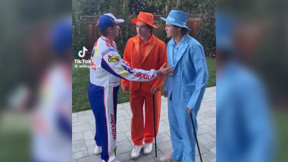 Sharks post Halloween Dumb and Dumber video on social media