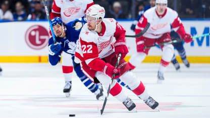 Detroit Red Wings Toronto Maple Leafs game recap October 13 2025