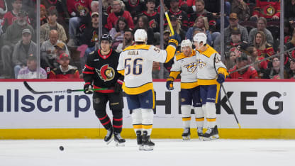 Predators at Senators