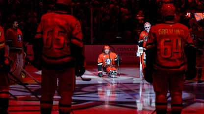 Anaheim Ducks celebrate 21st Duck Daniel Doc Jacobs