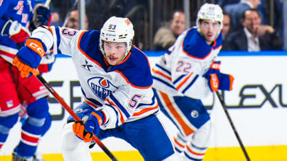 Isaac Howard Matt Savoie learning NHL lifestyle from Connor McDavid Leon Draisaitl with Edmonton Oilers