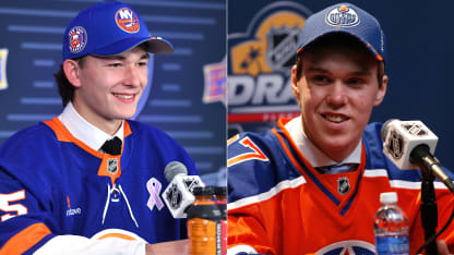 schaefer nyi Mcdavid EDM draft day photos