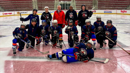 Harlem girls wowed seeing University of Wisconsin women team