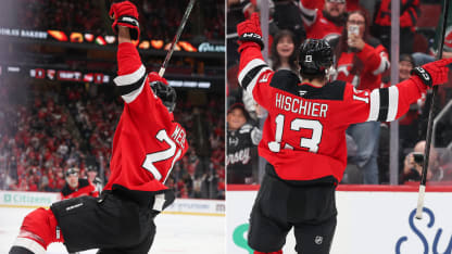 Meier und Hischier fuehren Devils zum Sieg gegen die Panthers 