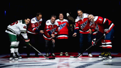 Washington capitals alternate eagle jersey debut