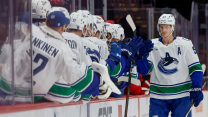 Vancouver Canucks Washington Capitals game recap October 19 2025