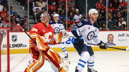 Toewsova první branka za Jets