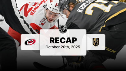 CAR at VGK | Recap