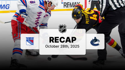 NYR at VAN | Recap